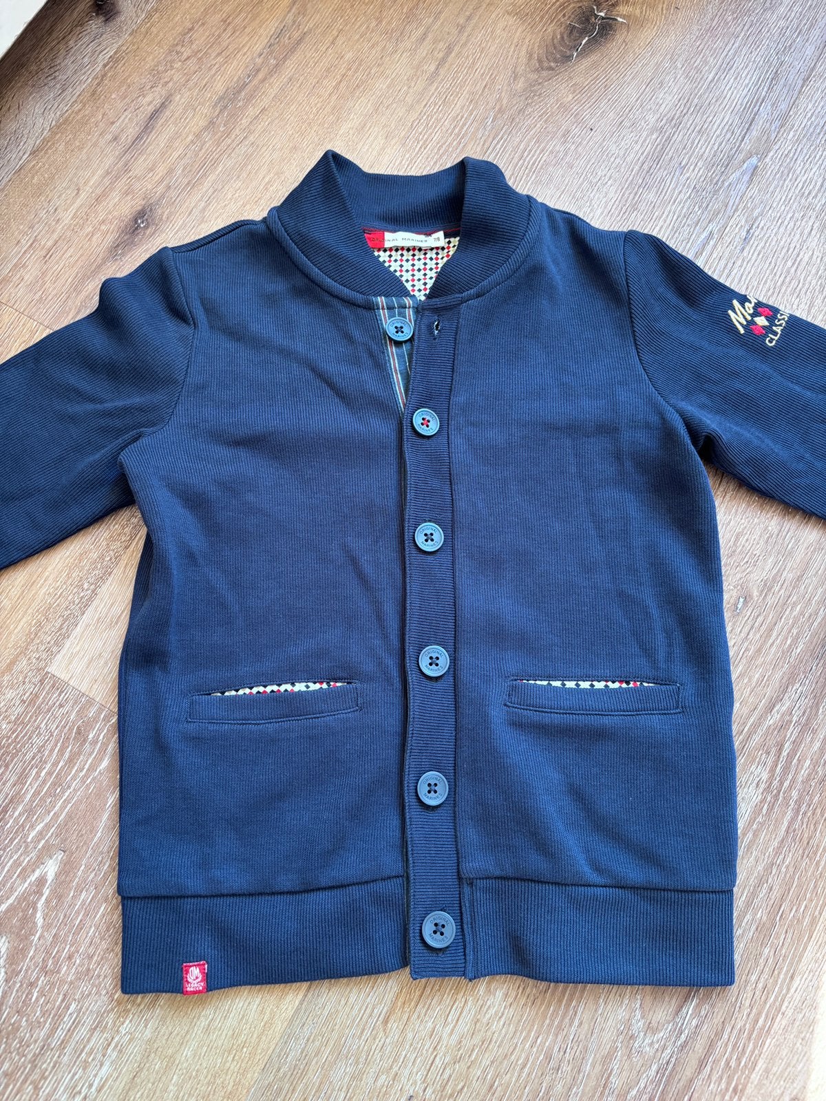Vest van original marines, maat 7/8, Ophalen of Verzenden, Zo goed als nieuw, Jongen, Trui of Vest