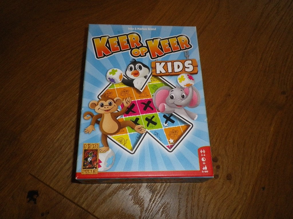Keer op keer kids 999 spel, Ophalen, Zo goed als nieuw, 999 Games