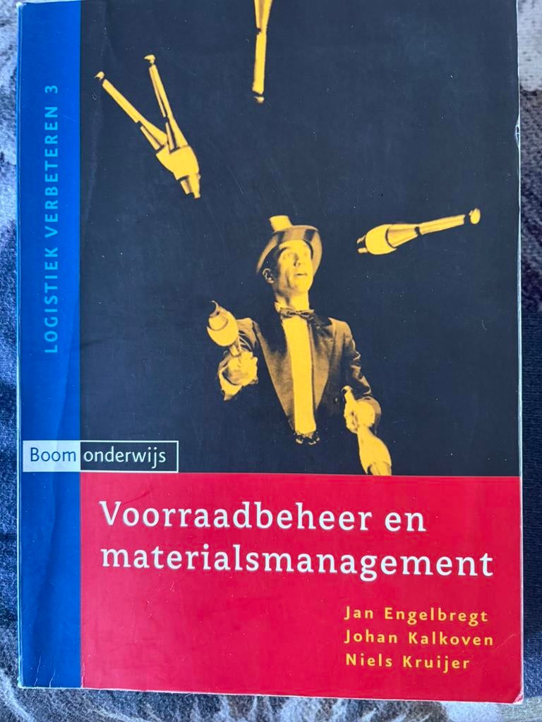 J. Engelbregt - Voorraadbeheer en materialsmanagement, Boeken, Wetenschap, Zo goed als nieuw, Natuurwetenschap, Ophalen of Verzenden