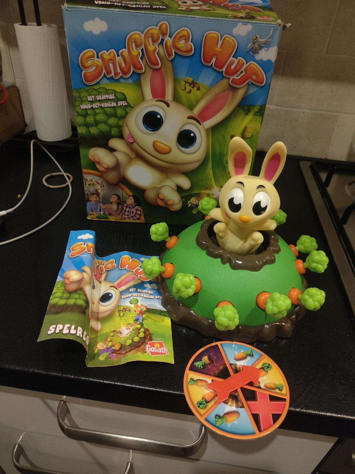 Snuffie Hup, Ophalen