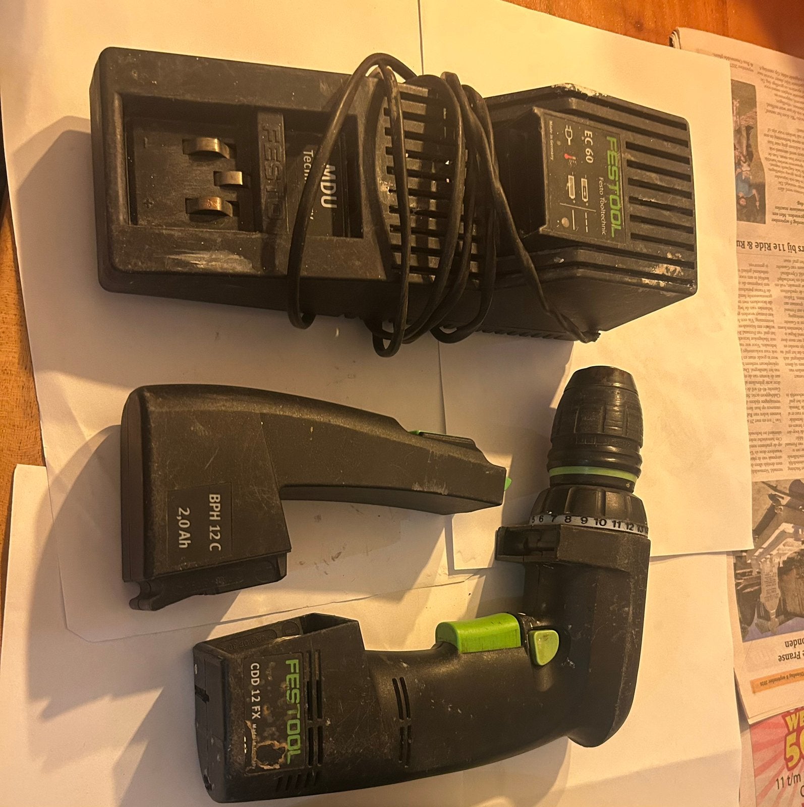 Festool schroefmachine set 12V