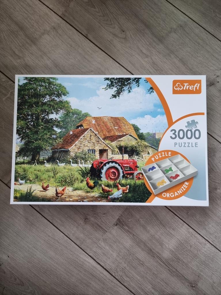 Trefl Legpuzzel 3000 stukjes - Boerderijtafereel, Ophalen, Meer dan 1500 stukjes, Nieuw, Legpuzzel