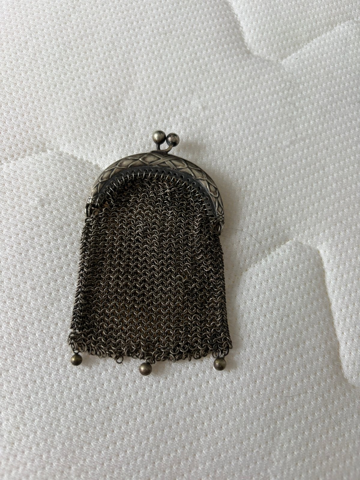 Vitage ringmail/chainmall beursje, Ophalen of Verzenden