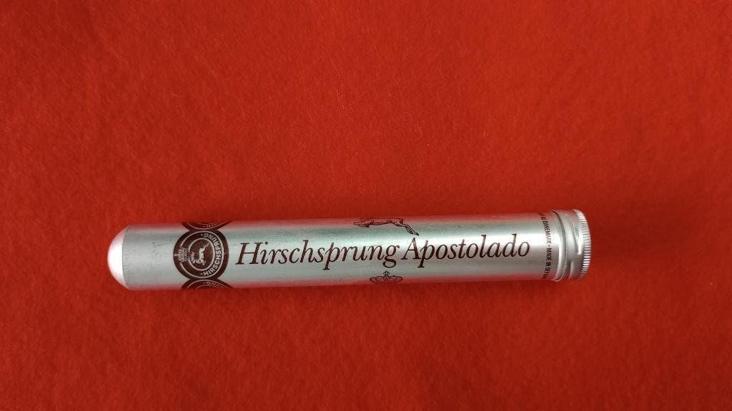 Vintage sigarenkoker Hirschsprung Apostolado, Verzamelen, Rookartikelen, Aanstekers en Luciferdoosjes, Zo goed als nieuw, Tabaksdoos of Verpakking