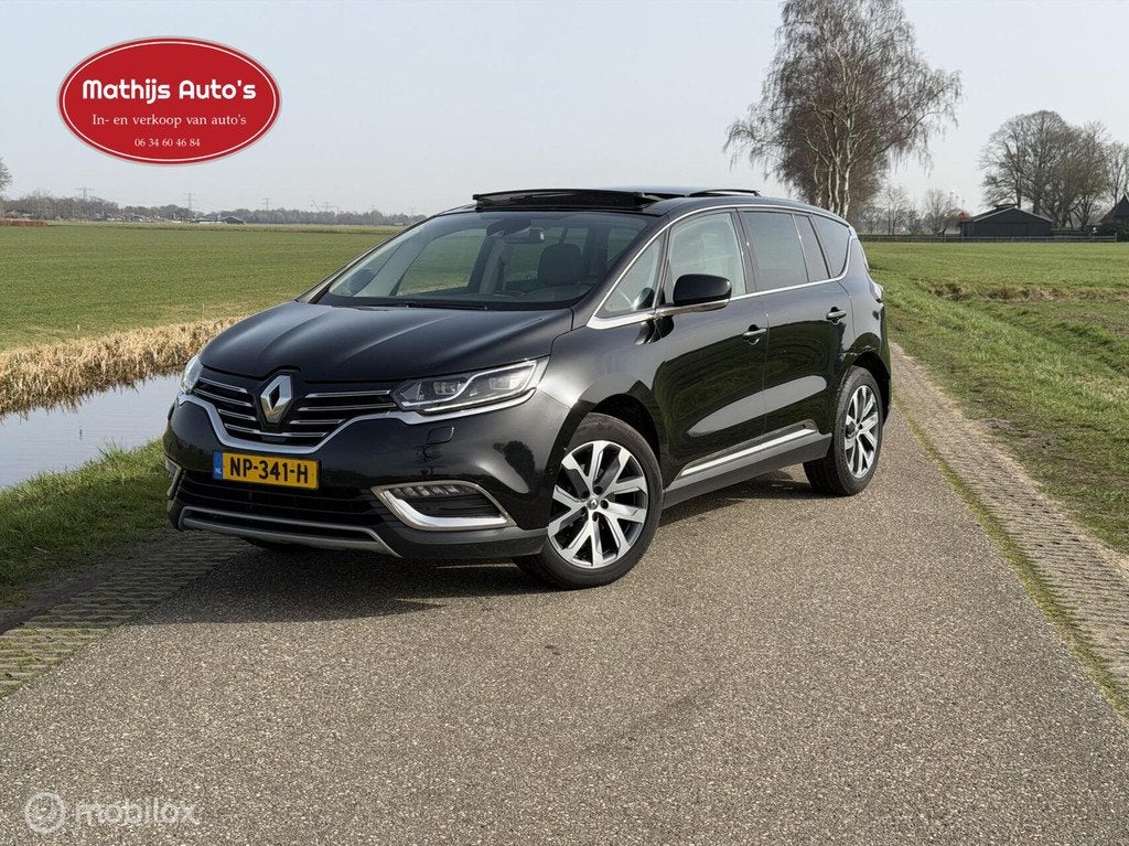 Renault Espace 1.6 TCe Initiale Paris 7persoons automaat!, Auto's, 1618 cc, Euro 6, 4 cilinders, 2000 kg