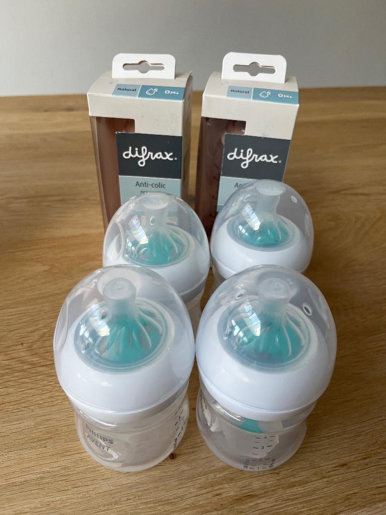 Nieuwe flesjes babyvoeding Philips Advent en Difrax, Ophalen, Nieuw, Overige typen