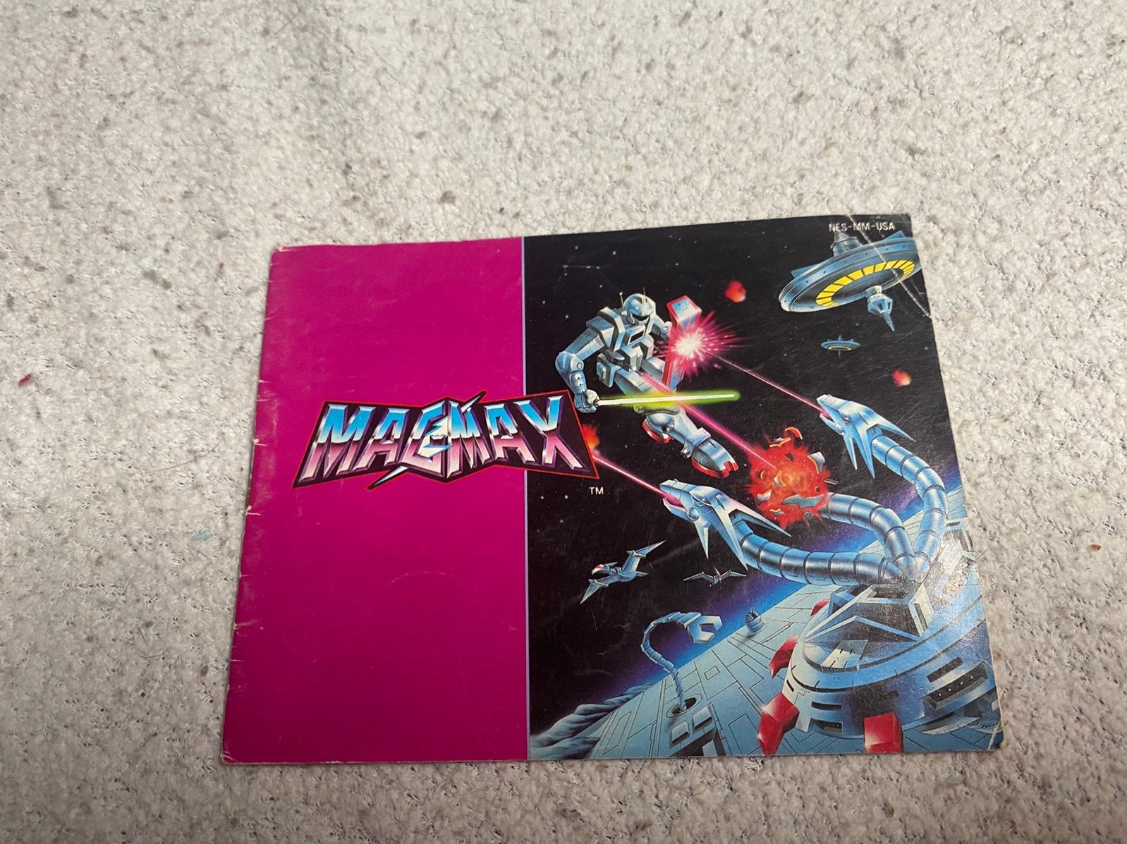 Boekje Macmax voor de NES, Spelcomputers en Games, Games | Nintendo NES, Avontuur en Actie, Gebruikt, 1 speler, Ophalen of Verzenden