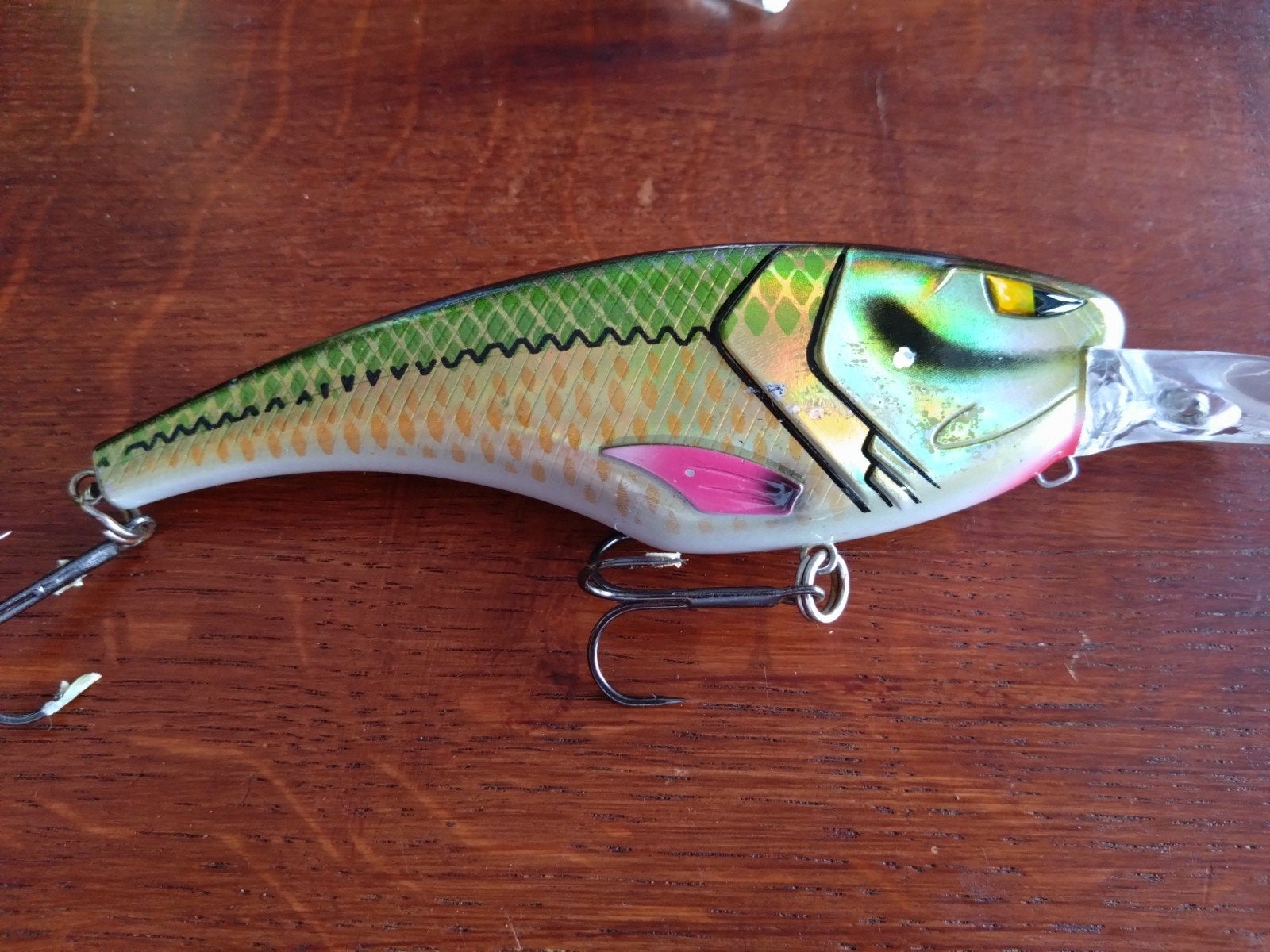 Berkley Zilla Deep 14,3 cm - Gebruikt kunstaas, Watersport en Boten, Hengelsport | Roofvissen, Ophalen of Verzenden, Gebruikt