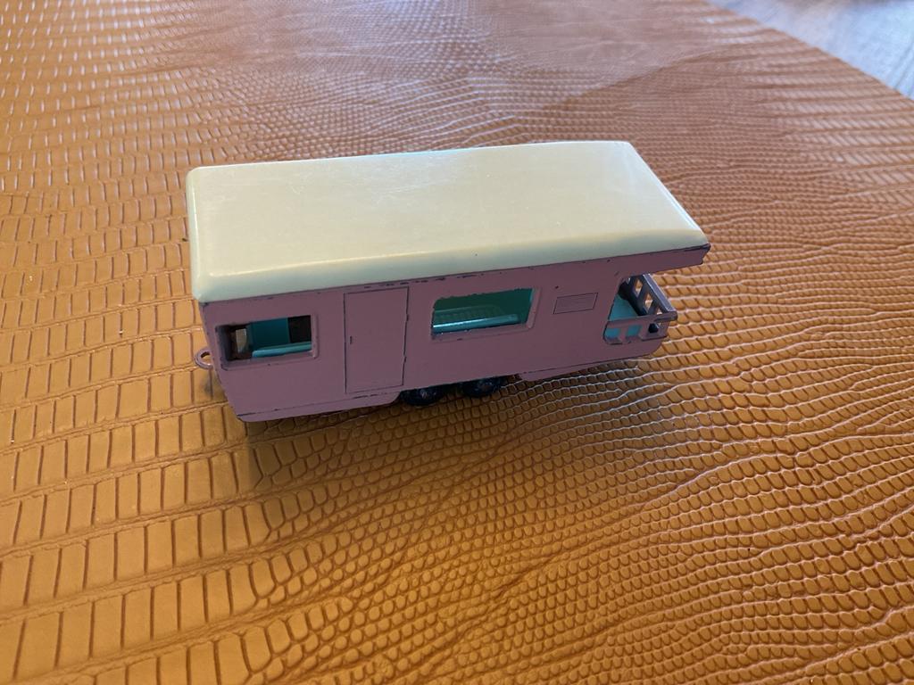Vintage Matchbox Lesney No. 23 Trailer Caravan, Overige merken, Gebruikt, 1:50 of kleiner, Overige typen