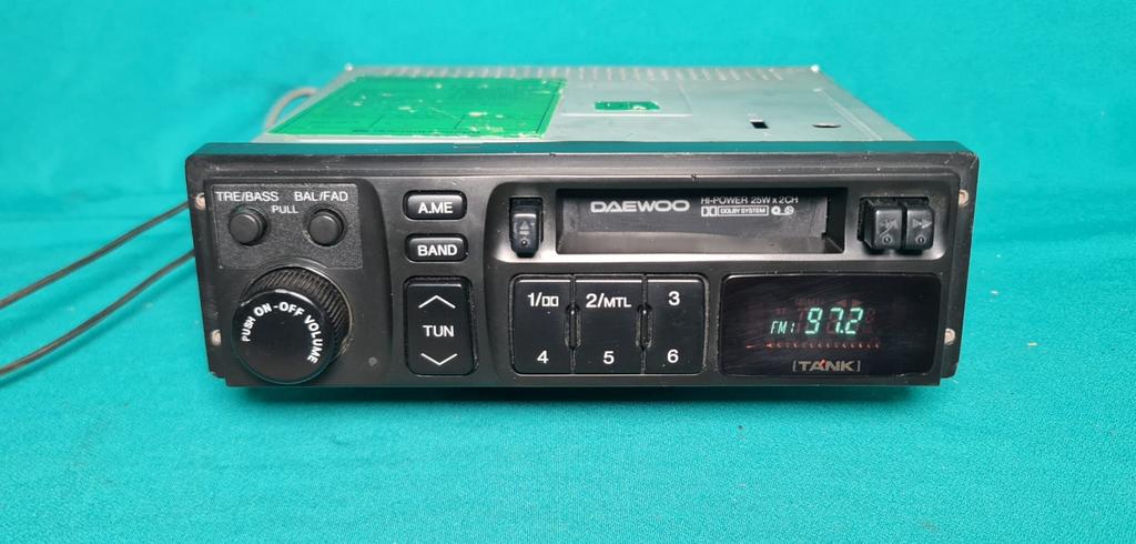 Daewoo Tank casssette receiver, Ophalen of Verzenden, Zo goed als nieuw