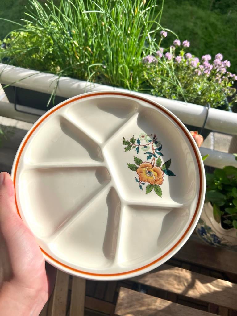 Antieke Gien France serveerborden, Antiek en Kunst, Antiek | Servies los, Ophalen