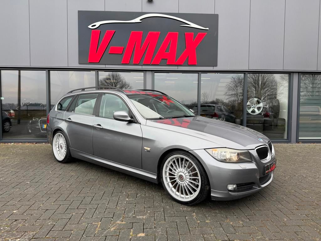 BMW 325i Touring Alpina B3 Xenon Navi Stoelvw Leder Sportint, Auto's, Gebruikt, Zwart, 2996 cc, Vierwielaandrijving