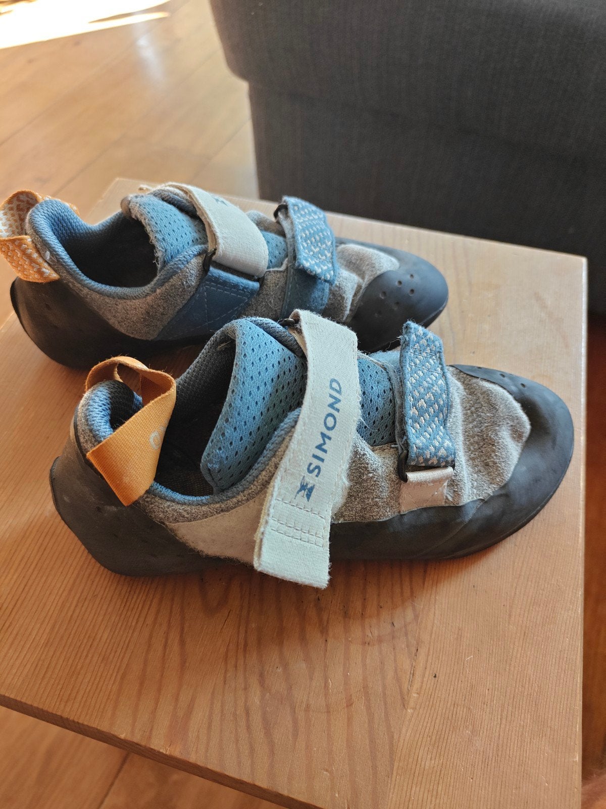 Boulder schoenen maat 35 - sigmond (Decathlon), Ophalen of Verzenden, Gebruikt, Klimsportschoenen