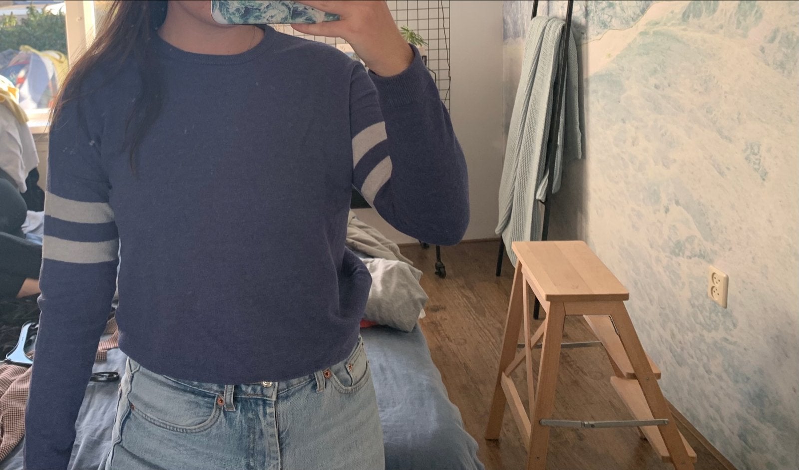 Forever 21 trui maat S, Ophalen of Verzenden, Gedragen, Maat 36 (S), Blauw