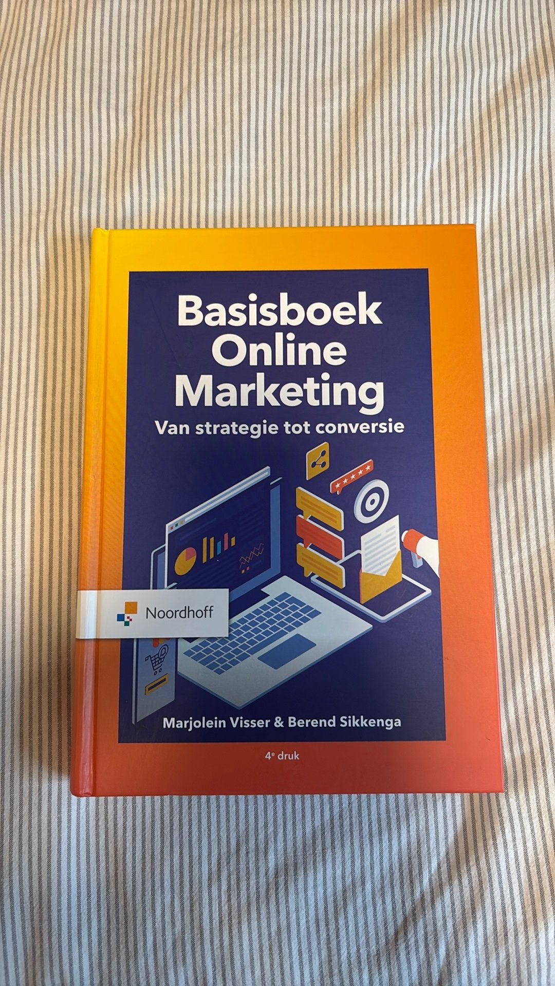 Basisboek online marketing | van strategie tot conversie, Ophalen of Verzenden, Zo goed als nieuw, Economie en Marketing