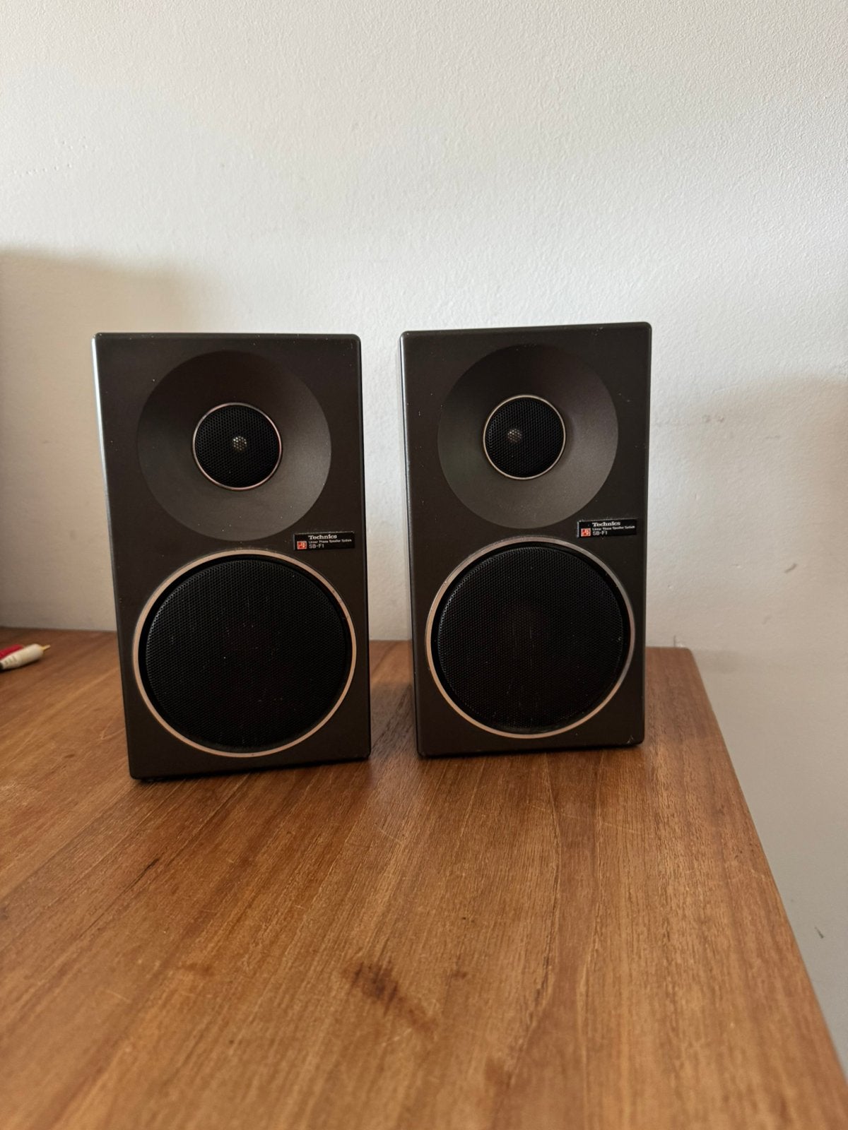 2x technics sb-f1 speakers, Ophalen of Verzenden, Zo goed als nieuw, Minder dan 60 watt, Overige merken