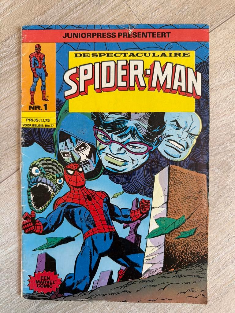 De Spectaculaire Spiderman #1 JP, Boeken, Strips | Comics, Europa, Ophalen of Verzenden, Gelezen, Eén comic