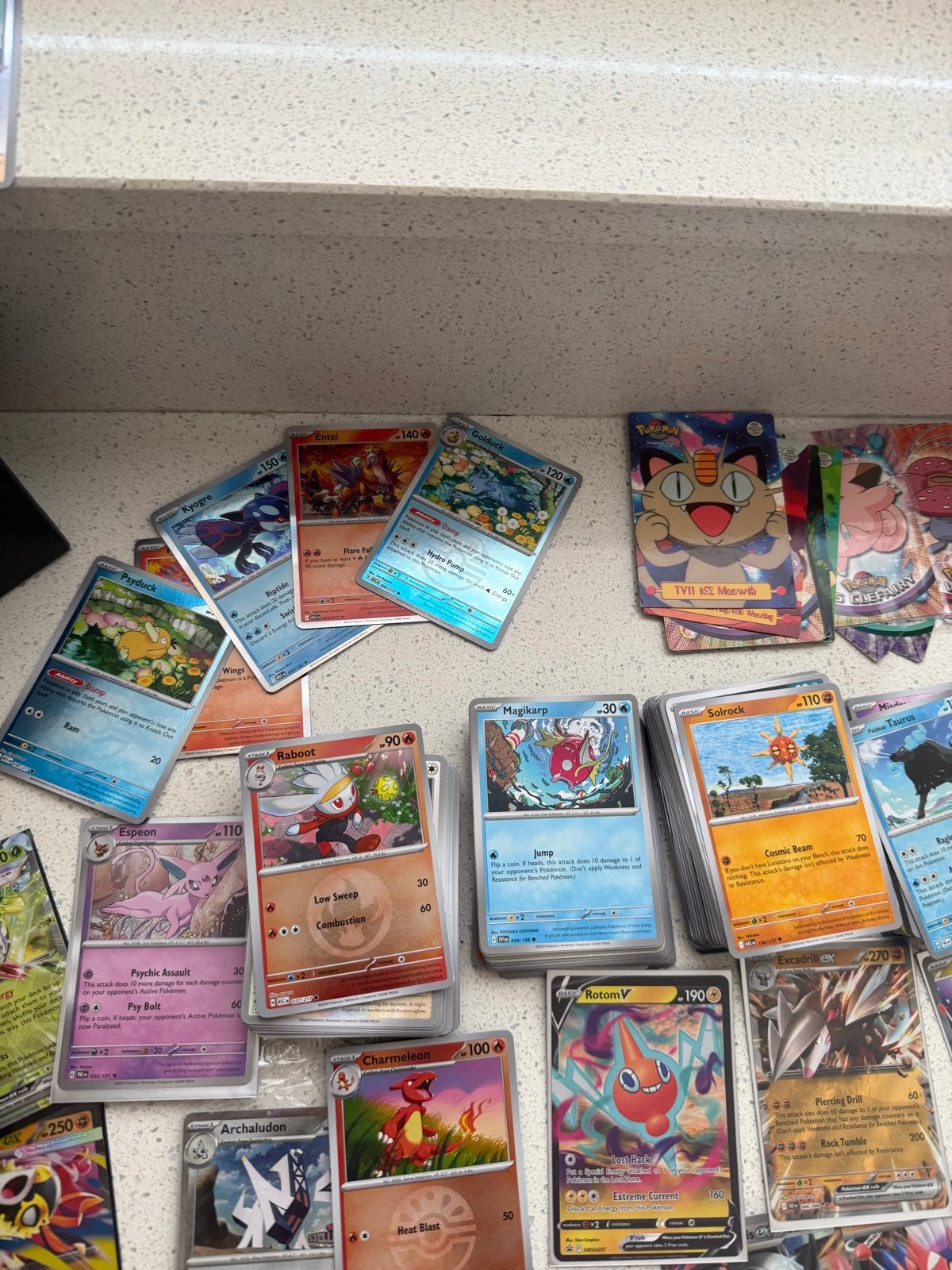 Pokémon kaarten: oud en nieuw, Ophalen of Verzenden, Gebruikt, Meerdere kaarten, Foil