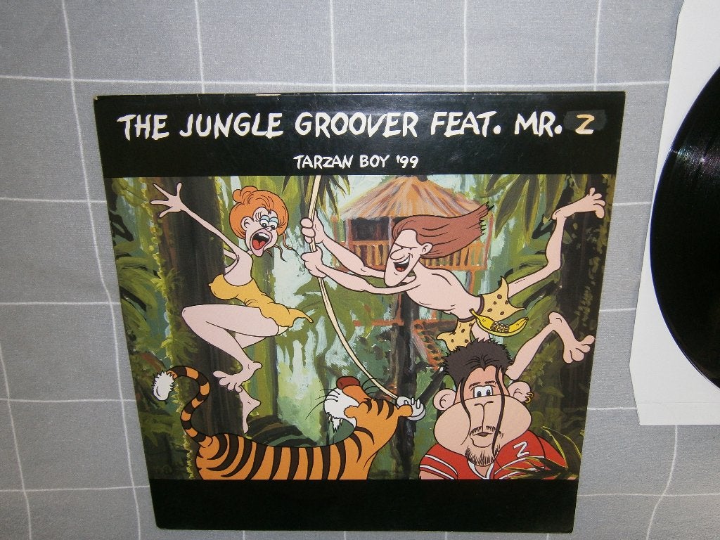 The Jungle Groover feat. Mr. Z – Tarzan Boy '99. Euro House, Ophalen, House, Fotohoes, Zo goed als nieuw