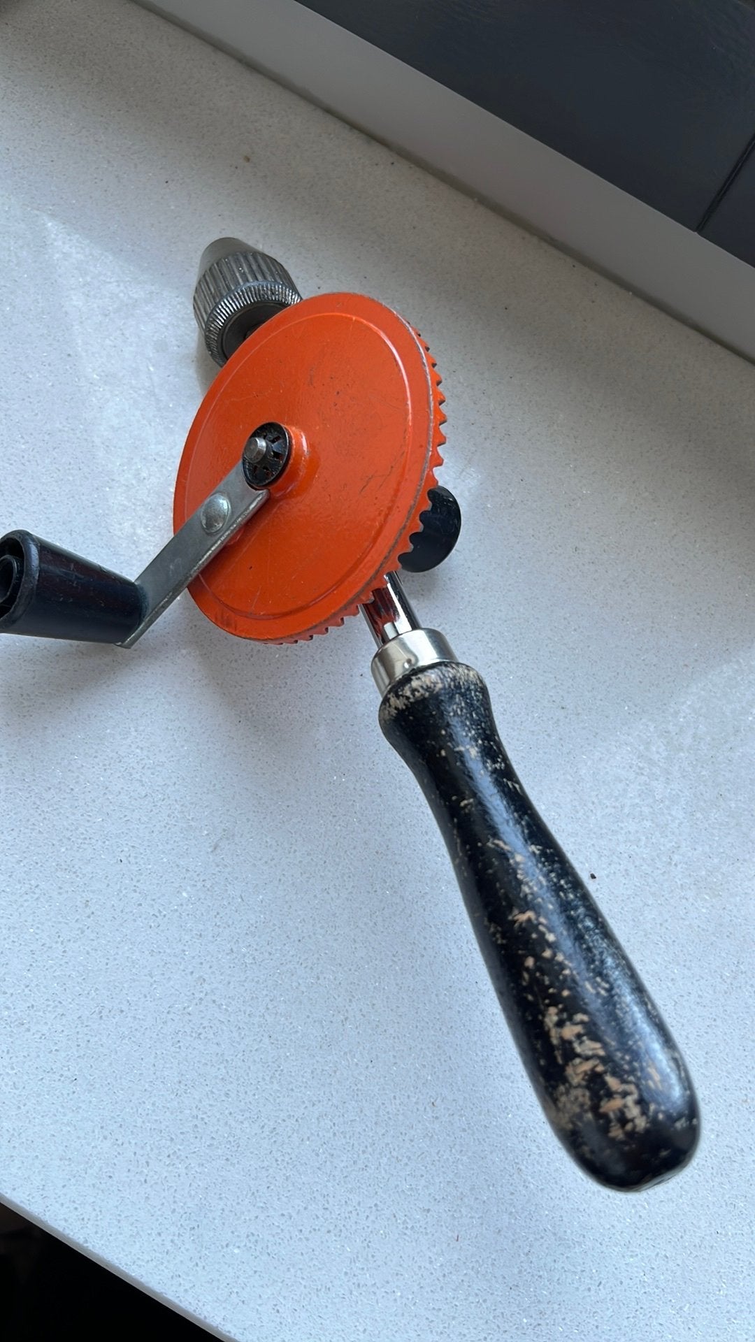 Vintage handboor, Ophalen of Verzenden, Boormachine