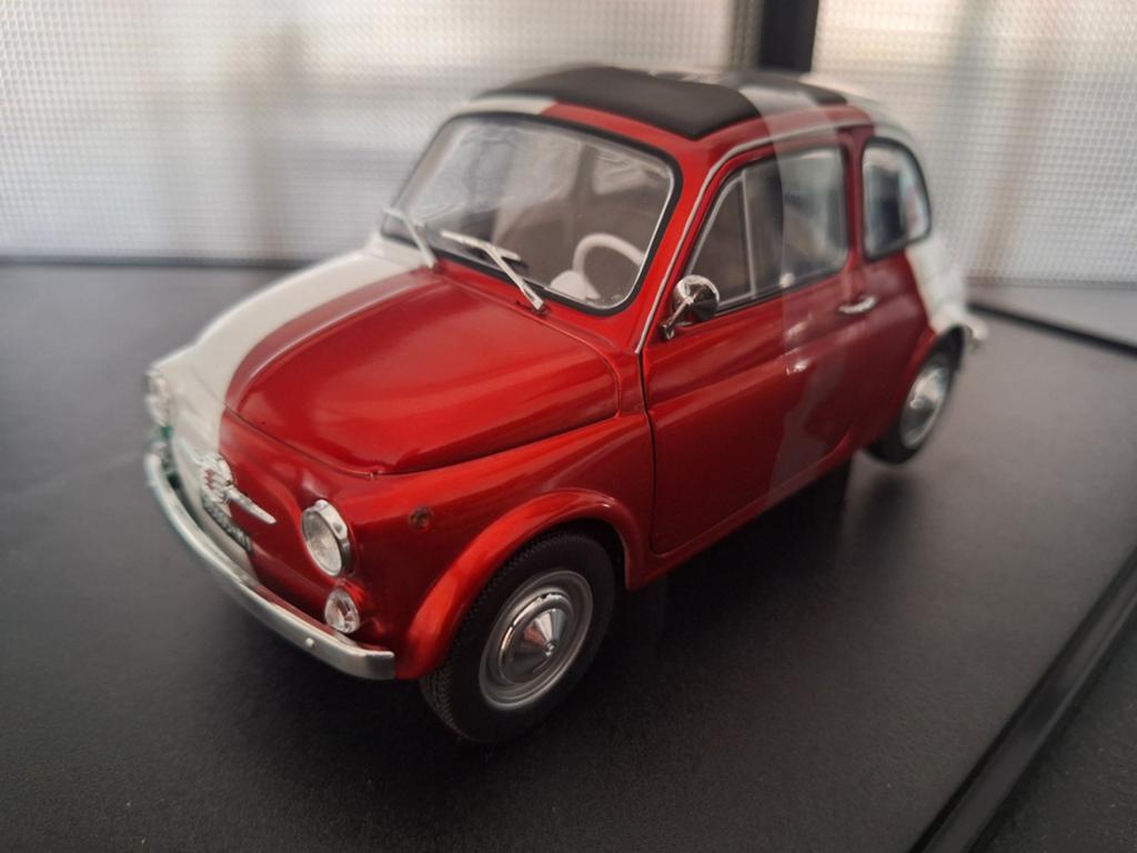 Fiat 500 Tribute To Italia Schaal 1:18, Solido, Auto, Solido, Nieuw