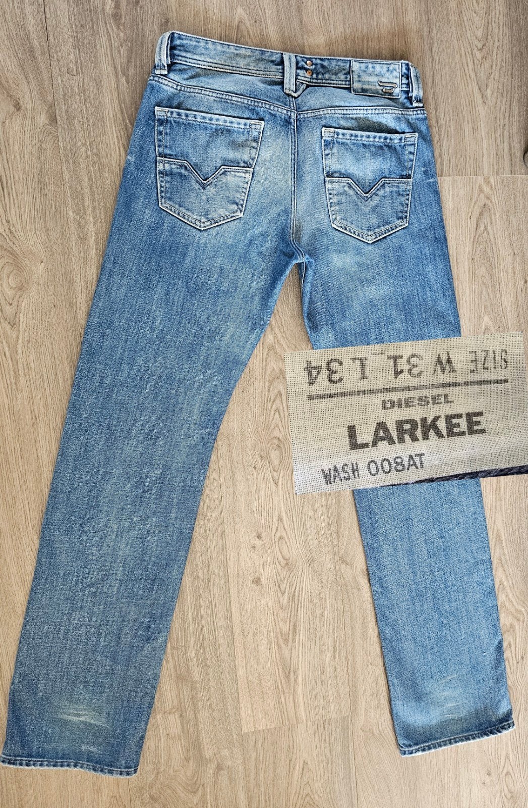 Diesel LARKEE W31 L34 * 31x34 * 008AT !!* #D3182, Diesel, Blauw, Diesel, W32 (confectie 46) of kleiner
