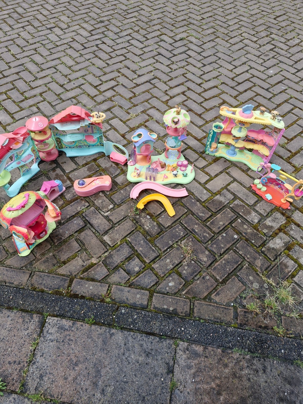 Grote set Littlest Pet Shop speelgoed, Kinderen en Baby's, Speelgoed | Overig, Ophalen, Gebruikt, Meisje