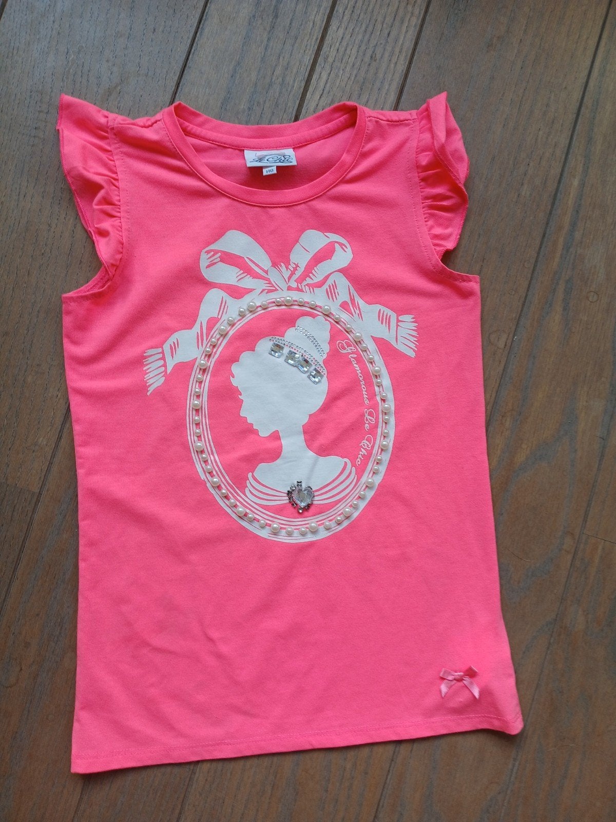 le chic shirtje 140, Gebruikt, Meisje, Le Chic, Ophalen of Verzenden