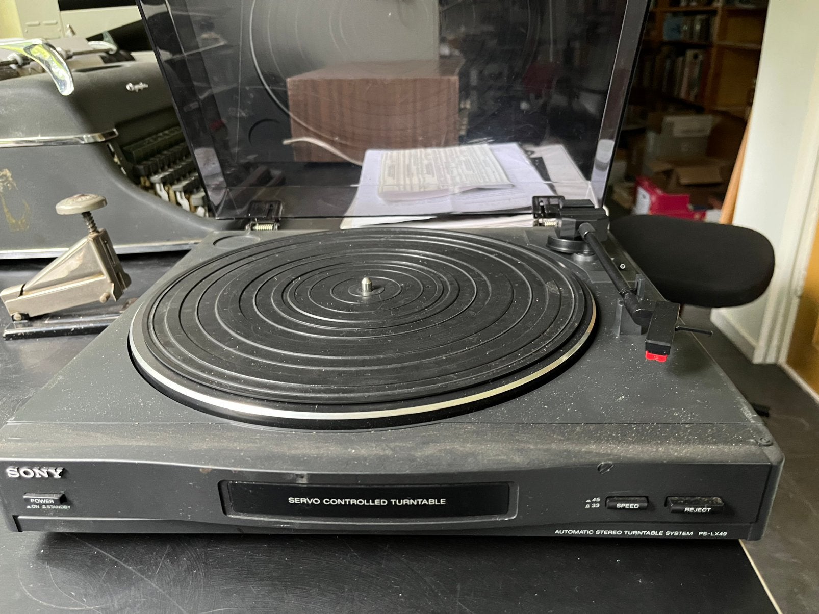 Sony PS-LX49, Ophalen of Verzenden, Gebruikt, Platenspeler, Sony