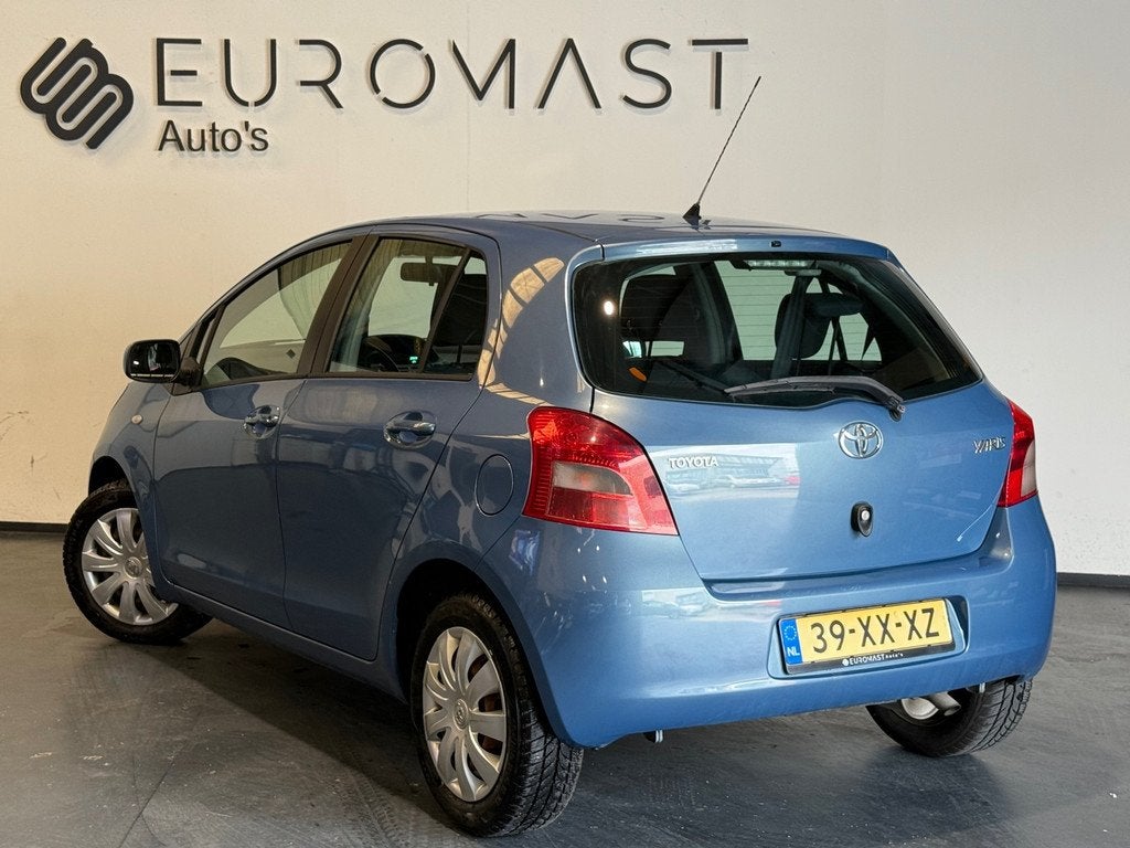 Toyota Yaris 1.3 VVTi Sol MMT Automaat Airco 5d Nap Nieuwe A, Auto's, Toyota, Stof, 750 kg, 4 cilinders, Blauw