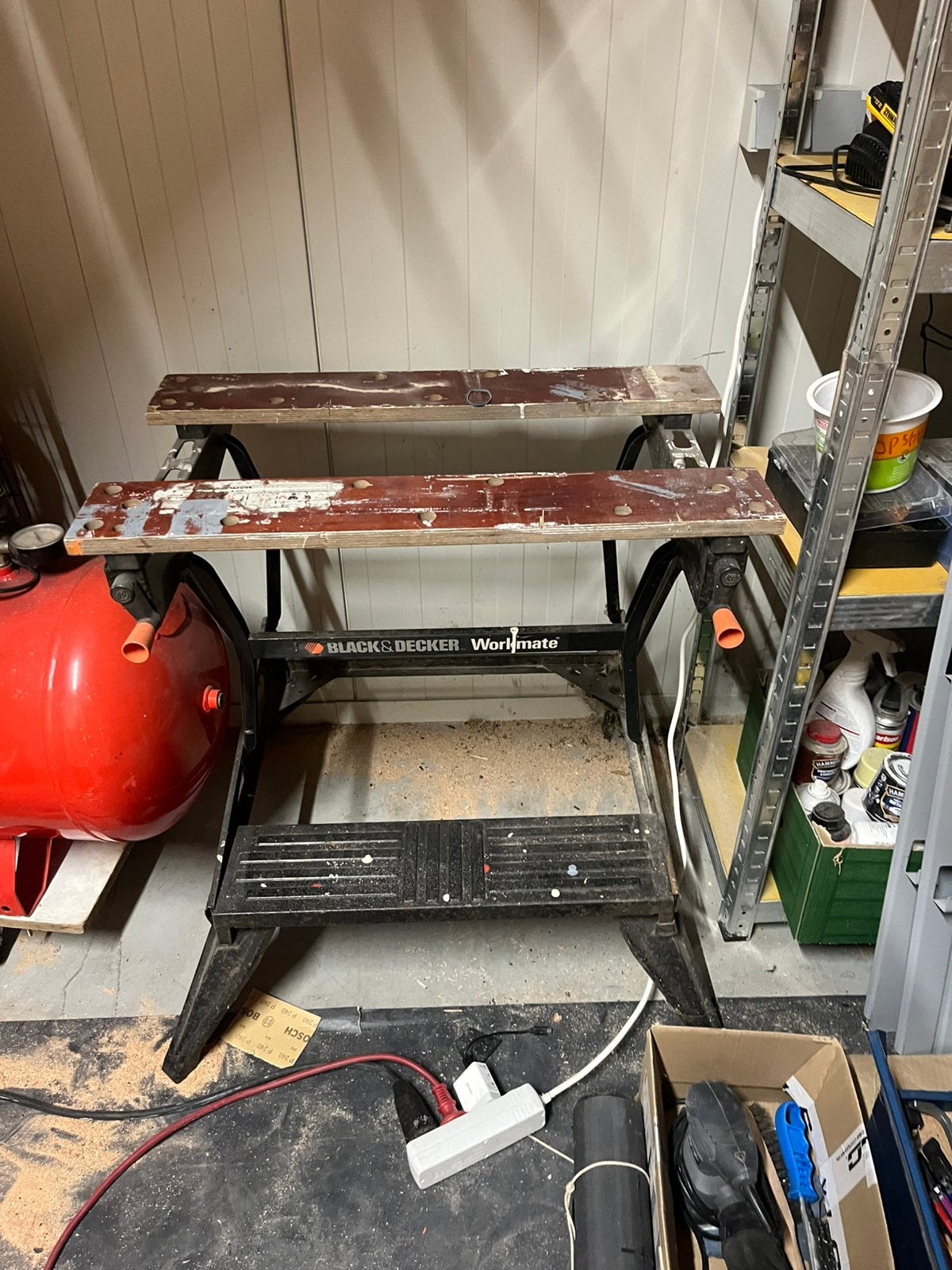 Workmate black & decker zaaghulp werkbank, Ophalen, Zo goed als nieuw