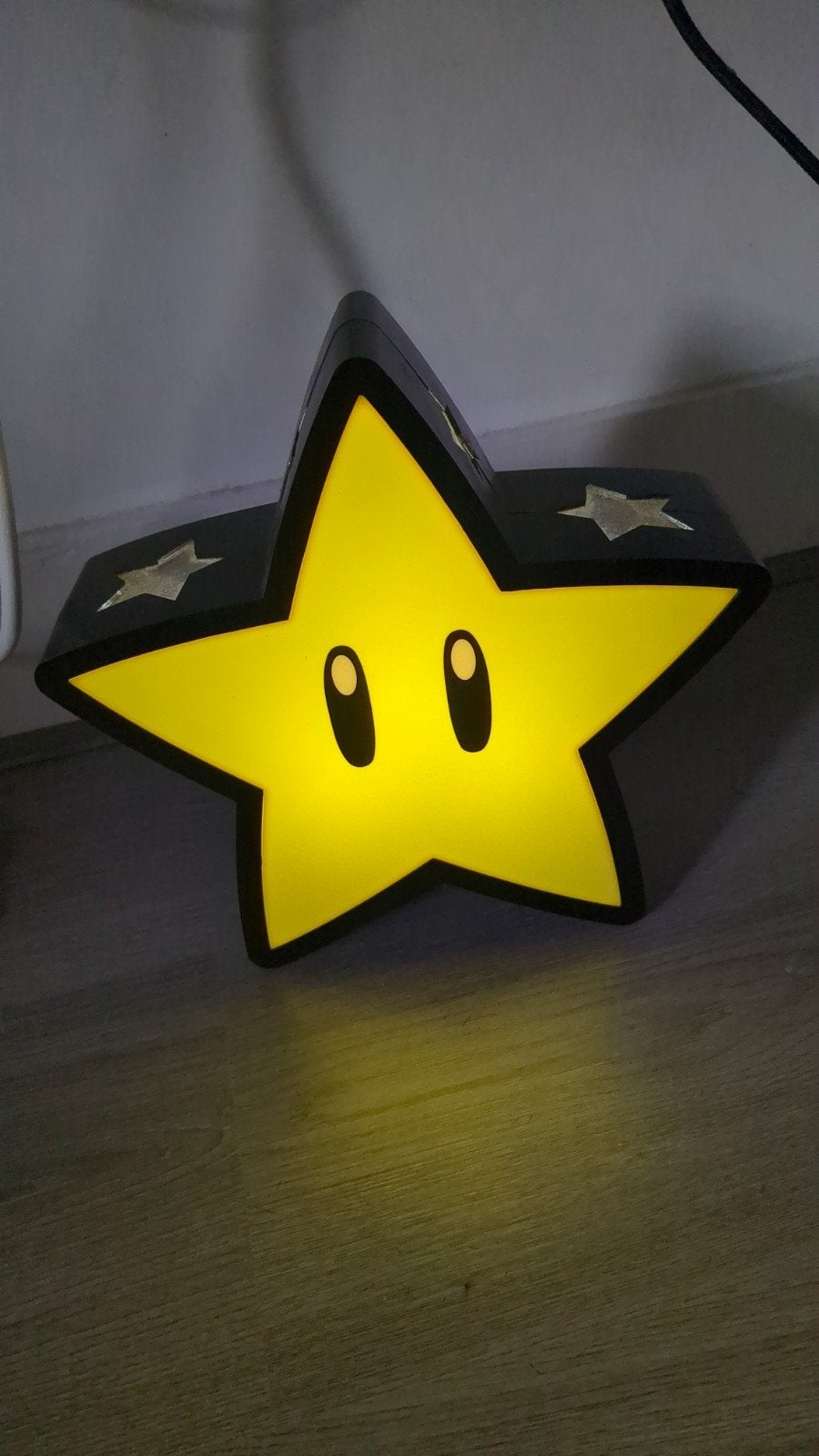 Super Mario Ster Lamp - Zo goed als nieuw, Ophalen, Zo goed als nieuw