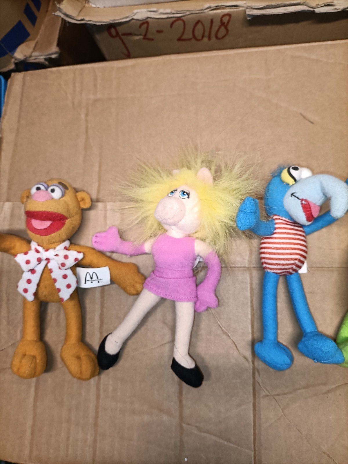 Muppets knuffels 25 jaar Mc Donalds Jim Henson, Ophalen of Verzenden, Meerkleurig, Overige typen