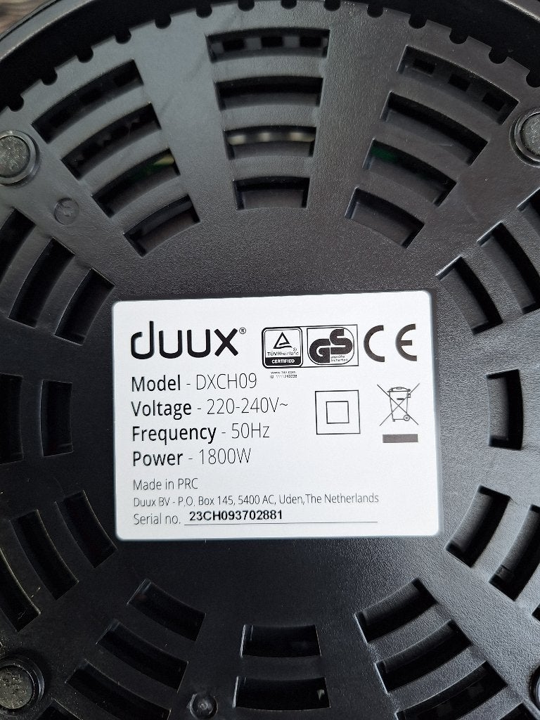 Duux 360 Smart Heater, Ophalen, 30 tot 80 cm, Kachel, Minder dan 60 cm