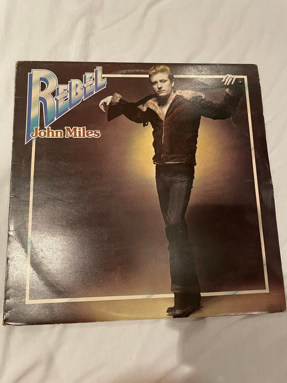 John Miles - Rebel LP (1976) - Pop Rock Vinyl, LP, Gebruikt, Pop, Originele persing