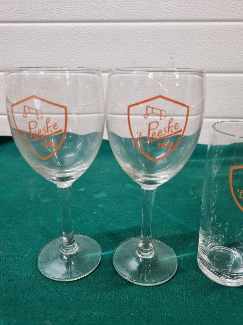glazen 't peeske beek 1929, Ophalen of Verzenden, 'T Olde Gre-j, Info@toldegrej.nl, Endepoelstraat 20f Didam
