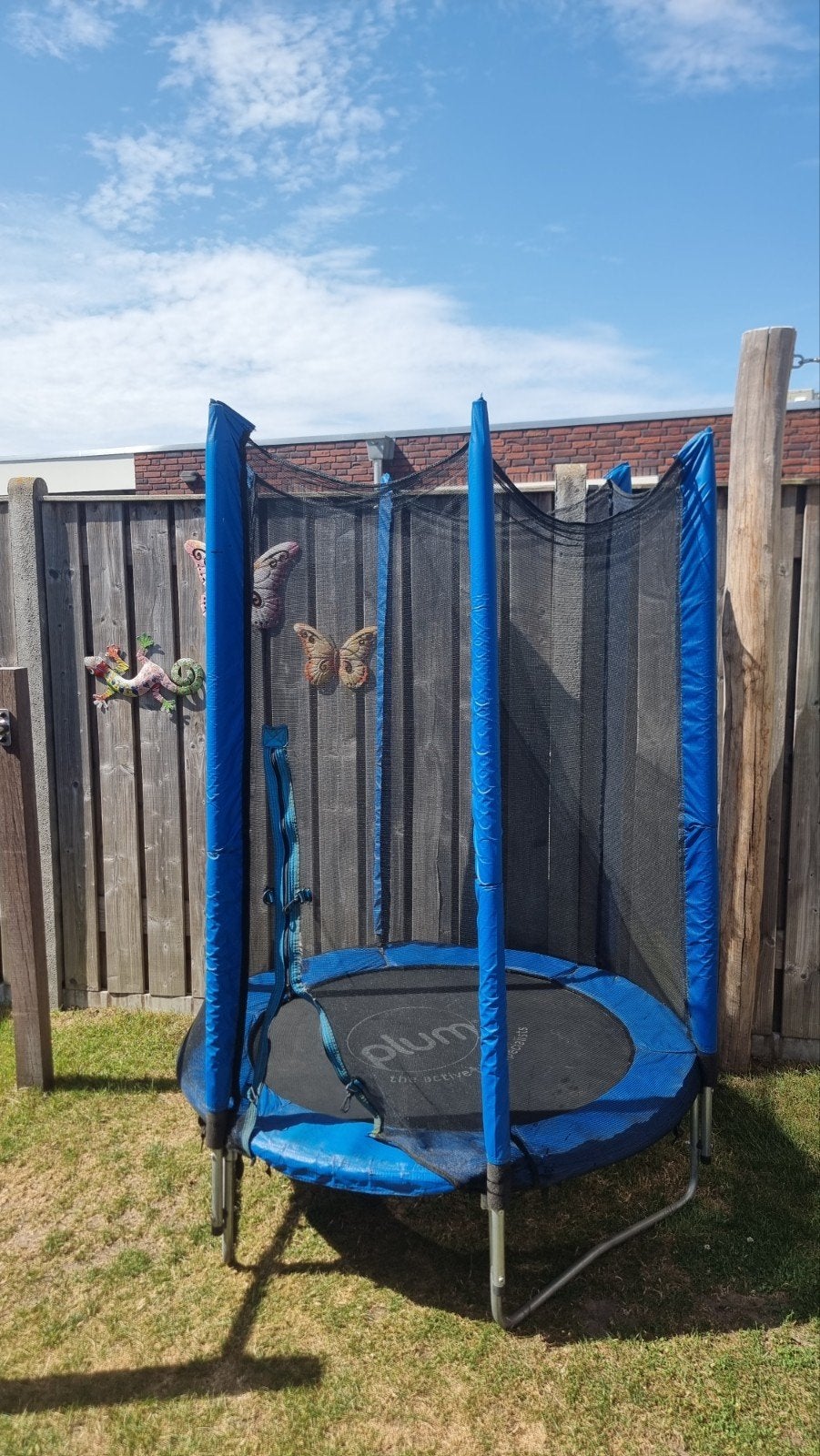 Plum Trampoline met Veiligheidsnet - Gebruikt, Kinderen en Baby's, Ophalen, Gebruikt