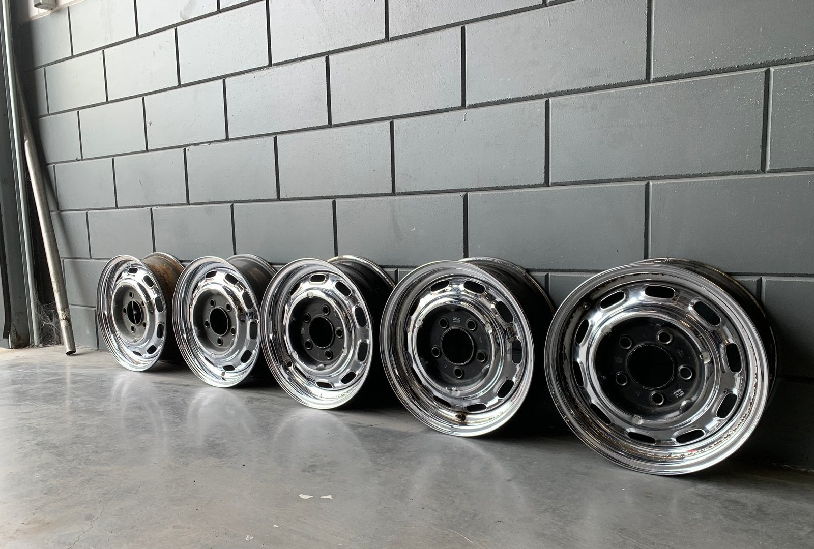 Porsche Lemmerz velgen 5x130, Ophalen, Porsche