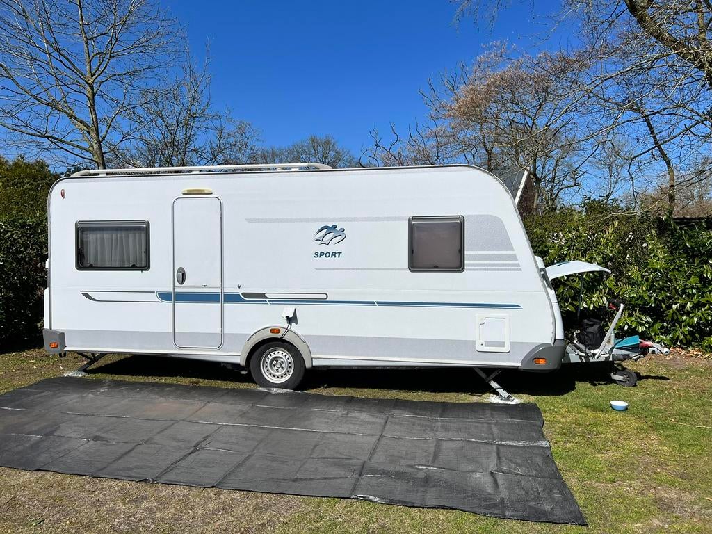 Knaus Sport 500FU, Caravans en Kamperen, Rondzit, Frans bed, Particulier, Knaus