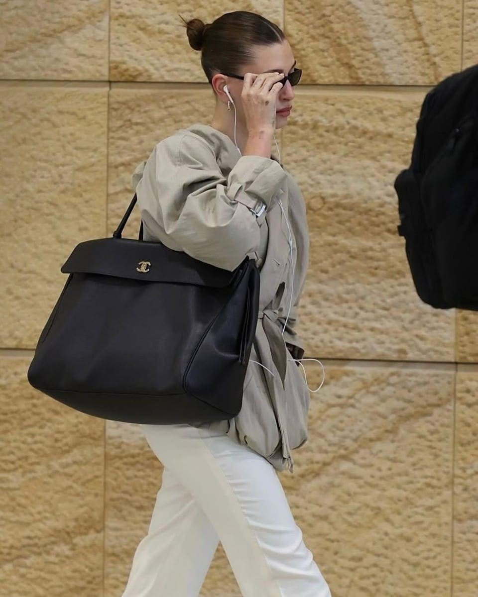 CC CHANE grote tas- Big shopper bag ***ECHT LEER***, Verzenden, Zo goed als nieuw, Zwart, 30 cm of meer