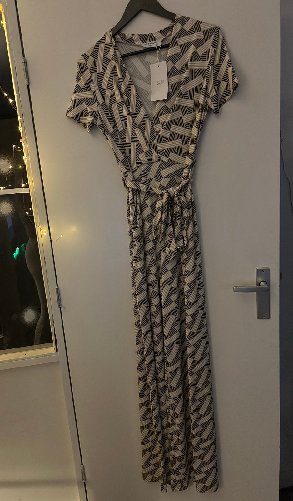 By Swan jumpsuit beige blok, maat L, Kleding | Dames, Ophalen of Verzenden, Nieuw, Maat 42/44 (L), Beige