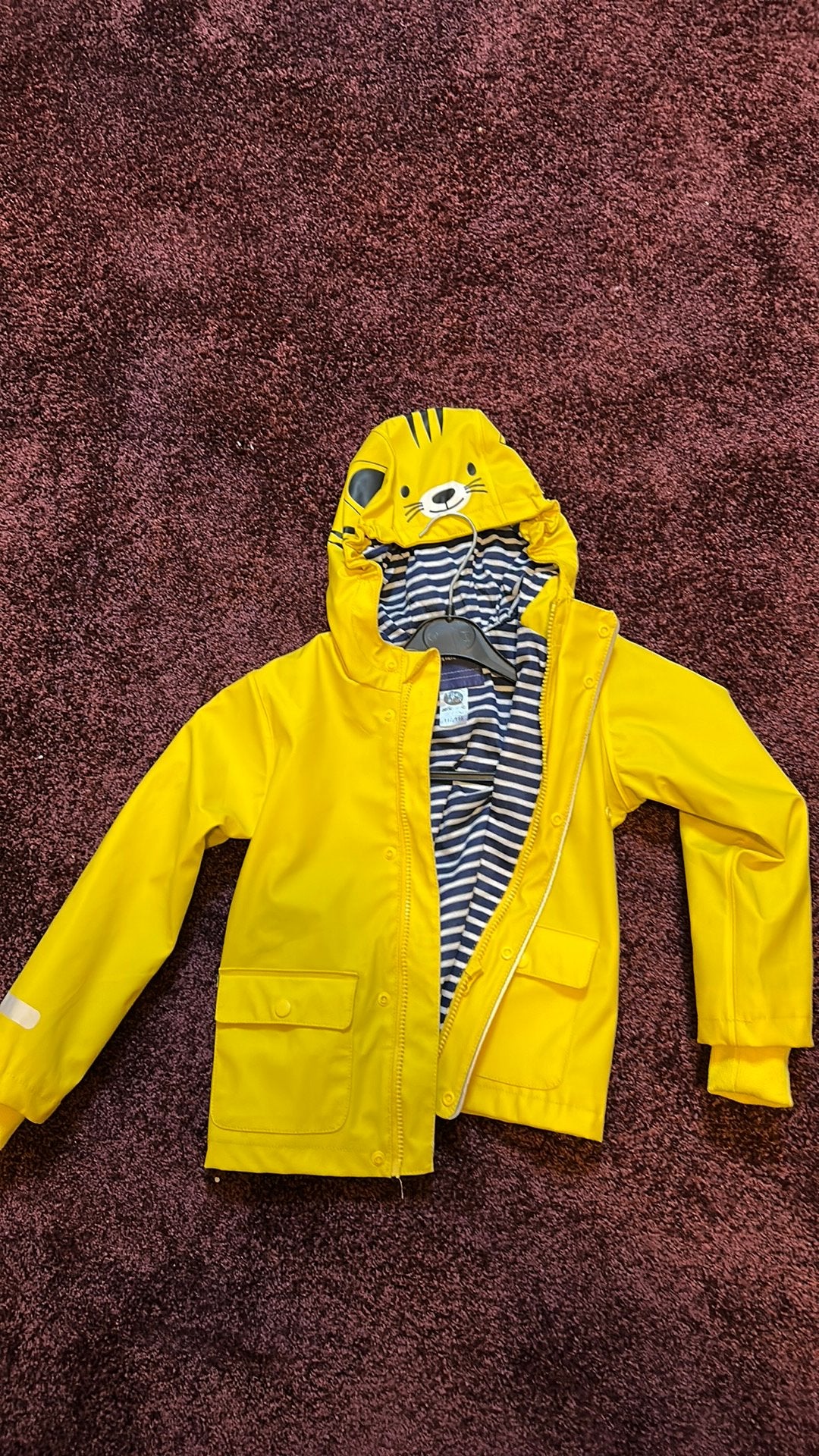 Regenjas geel, Kinderen en Baby's, Ophalen of Verzenden, Zo goed als nieuw, Jongen of Meisje