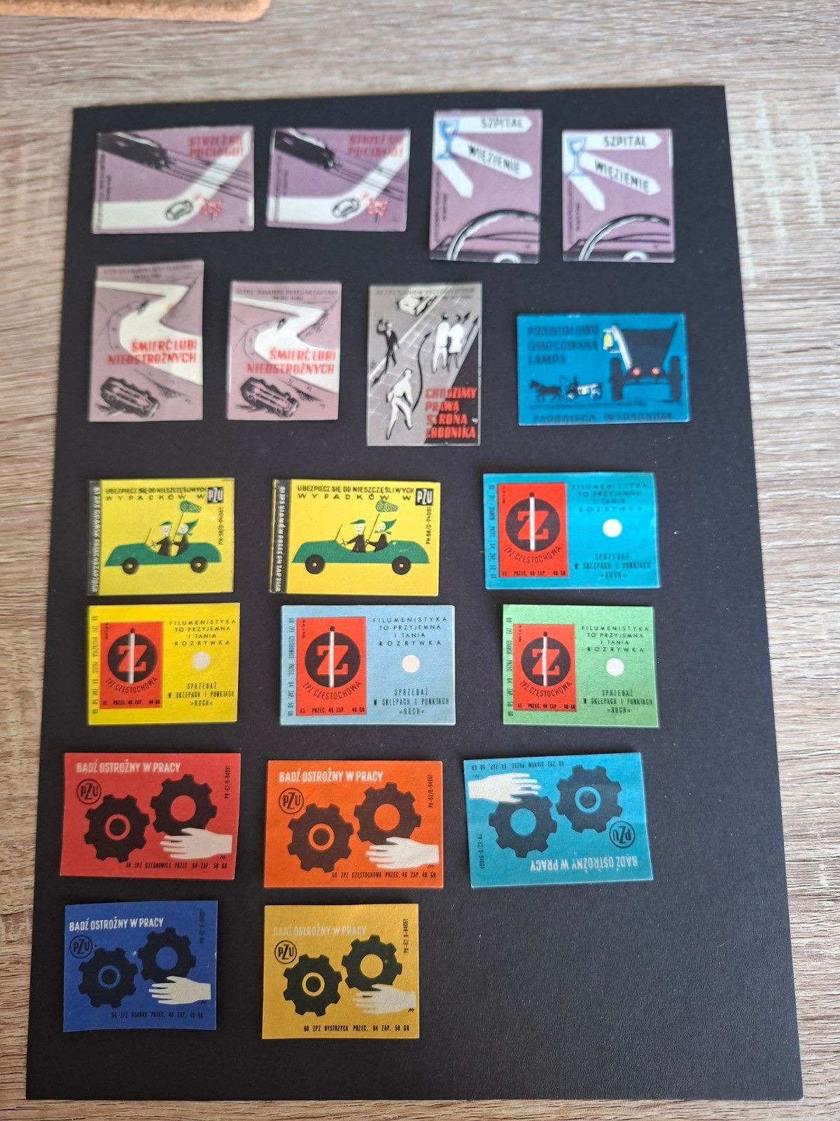 Lucifermerken Polen diverse 19 stuks, Verzamelen, Verzenden, Zo goed als nieuw, Luciferdoosjes of -merken