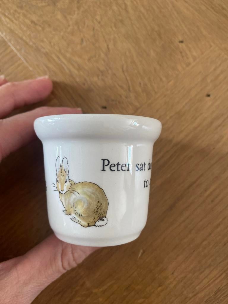 Origineel, ongebruikt Wedgwood Peter Rabbit eierdopje, Ophalen of Verzenden