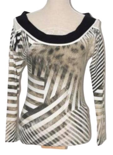 Cavalli 100% orgineel topje, truitje, top, Mt. XS, Zo goed als nieuw, Cavalli, Maat 34 (XS) of kleiner, Meerkleurig