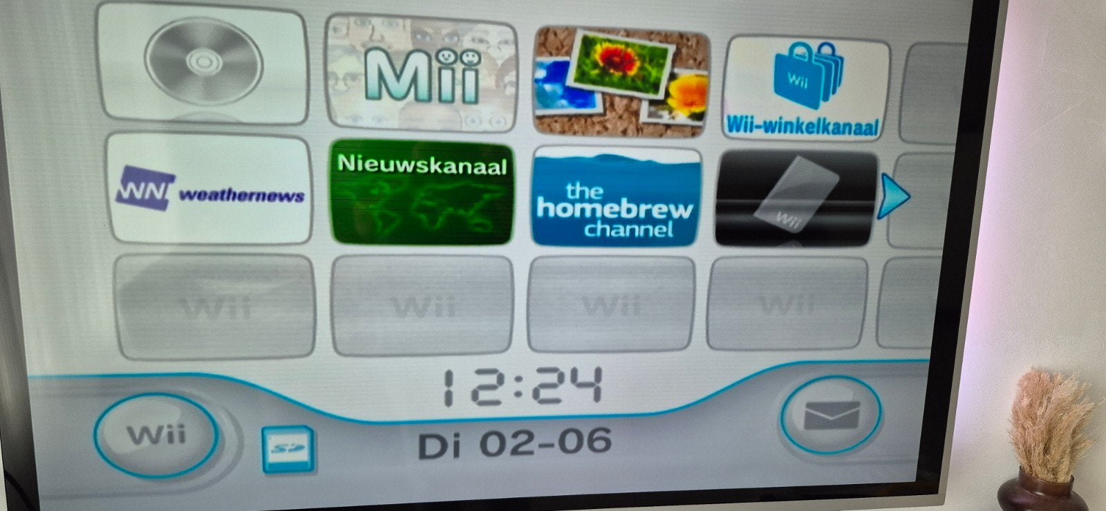 Nintendo Wii compleet, Spelcomputers en Games, Spelcomputers | Nintendo Wii, Zo goed als nieuw, Met 2 controllers, Met games, Met stuurtje