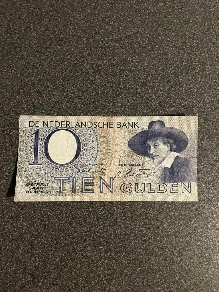 10 gulden 1943 staalmeester, Ophalen of Verzenden, 10 gulden