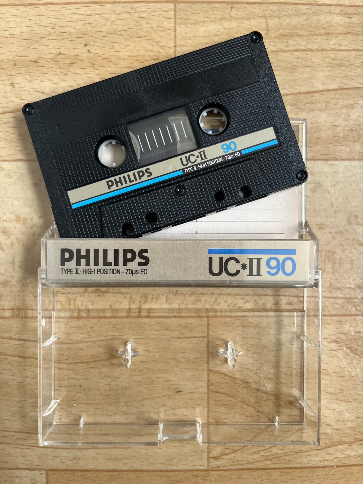 ️ 38 PHILIPS UC-II 90 cassettes va € 1,50 (zie tekst), Cd's en Dvd's, Cassettebandjes, Ophalen, Gebruikt, Overige genres, 2 t/m 25 bandjes