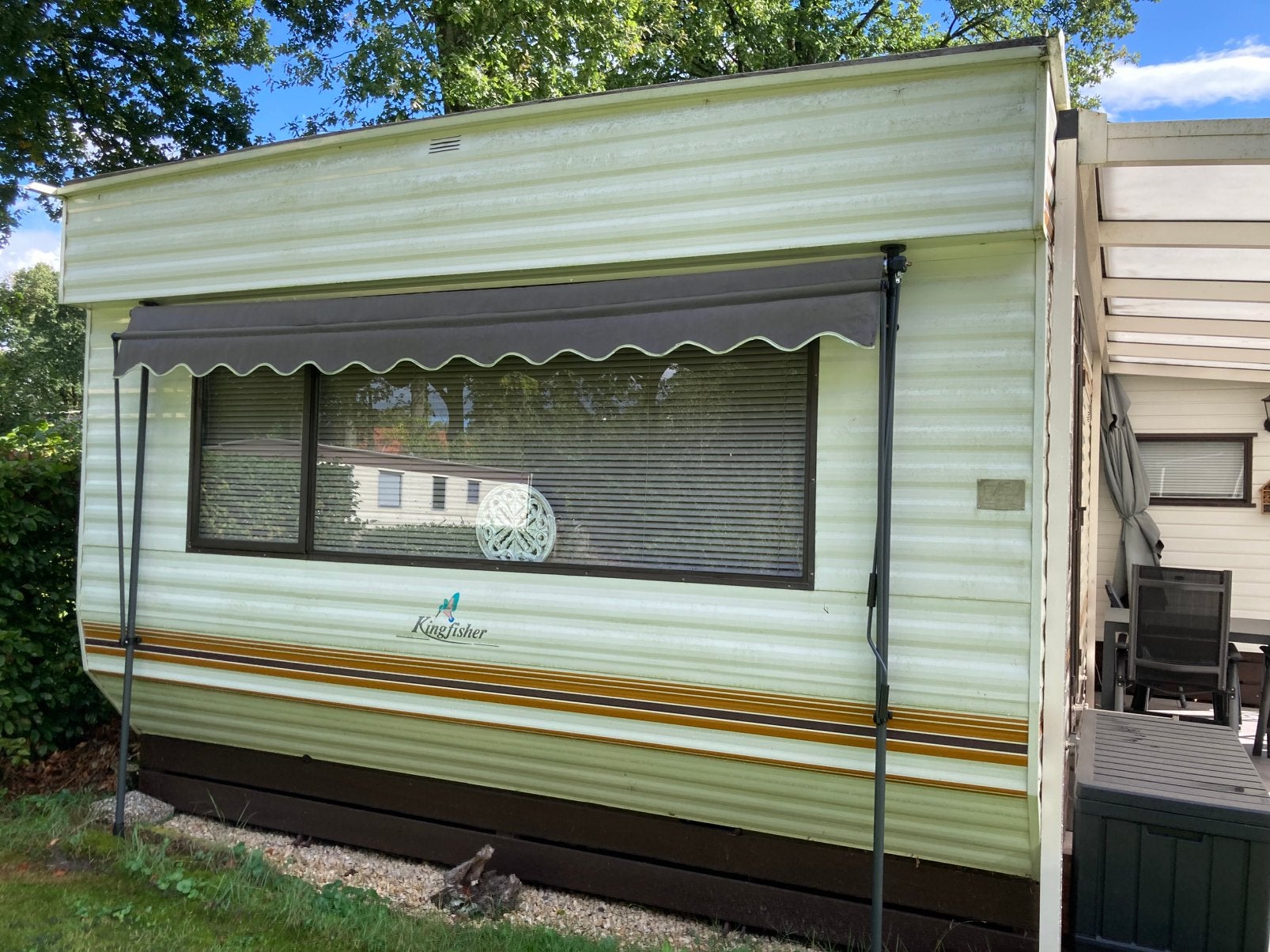 Te koop prachtige stacaravan; zelf ophalen, Caravans en Kamperen, Tot en met 2