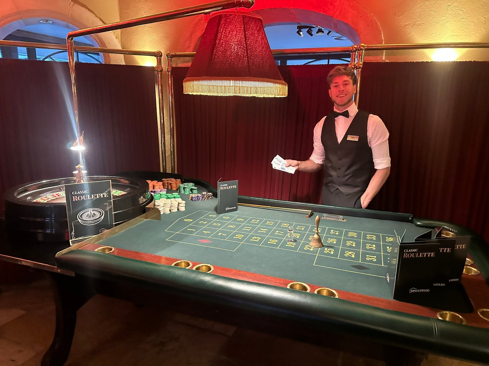 Unieke Casino Verhuur op Locatie | Roulette Blackjack Poker, Verzenden, Zo goed als nieuw, Overige